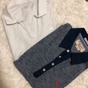 Calvin klein and penguin polo shirt